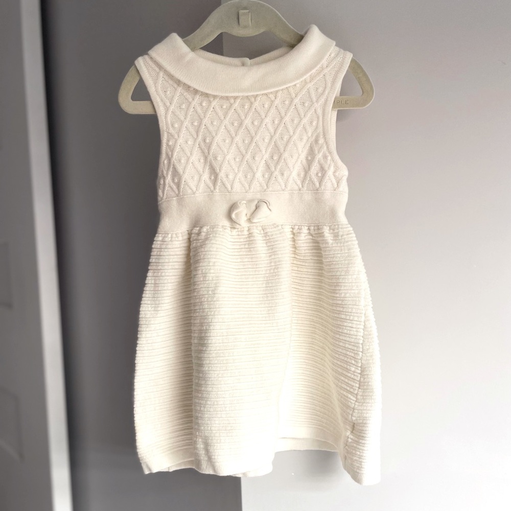 Janie and Jack knit dress for toddlers